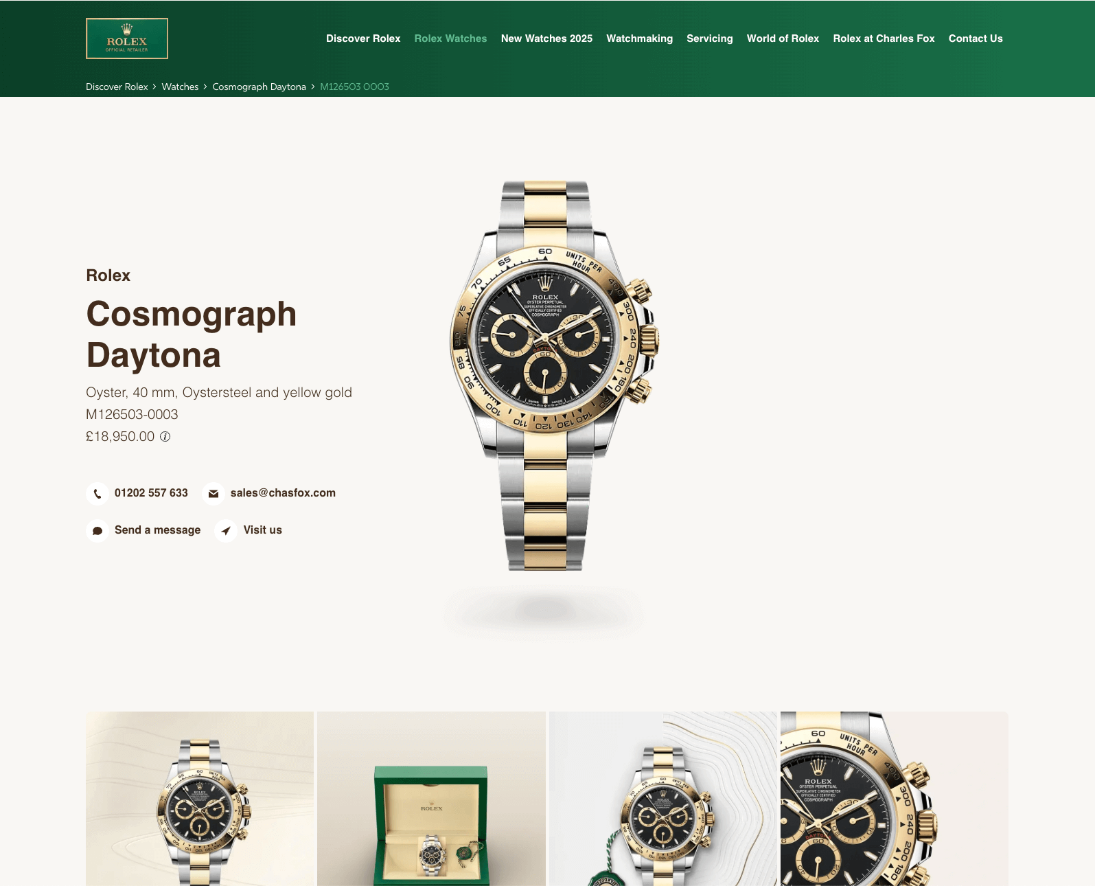 产品详情页面 - 包含详细规格、价格和购买选项 产品详情页面